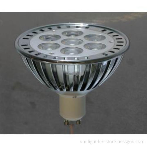 LED Spot lights -GU10-PAR30-7x1W , Energy Saving Lamp with high lumens